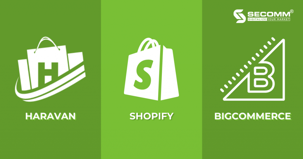 Hành trình xây dựng website thương mại điện tử bách hóa toàn diện - Top 3 nền tảng thương mại điện tử SaaS Haravan, Shopify, BigCommerce