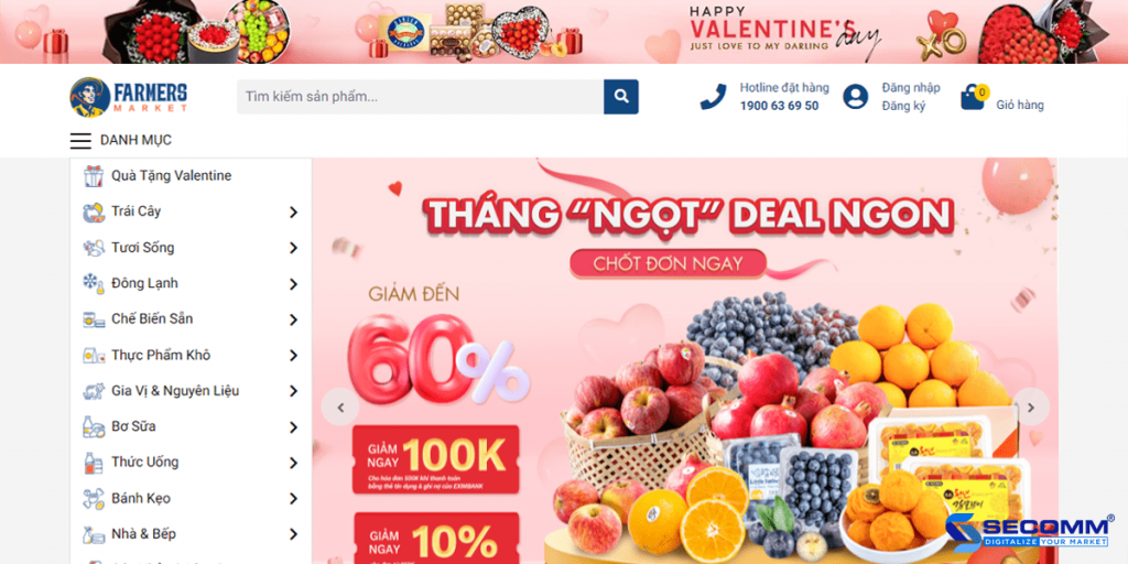 top 5 grocery ecommerce website in vietnam