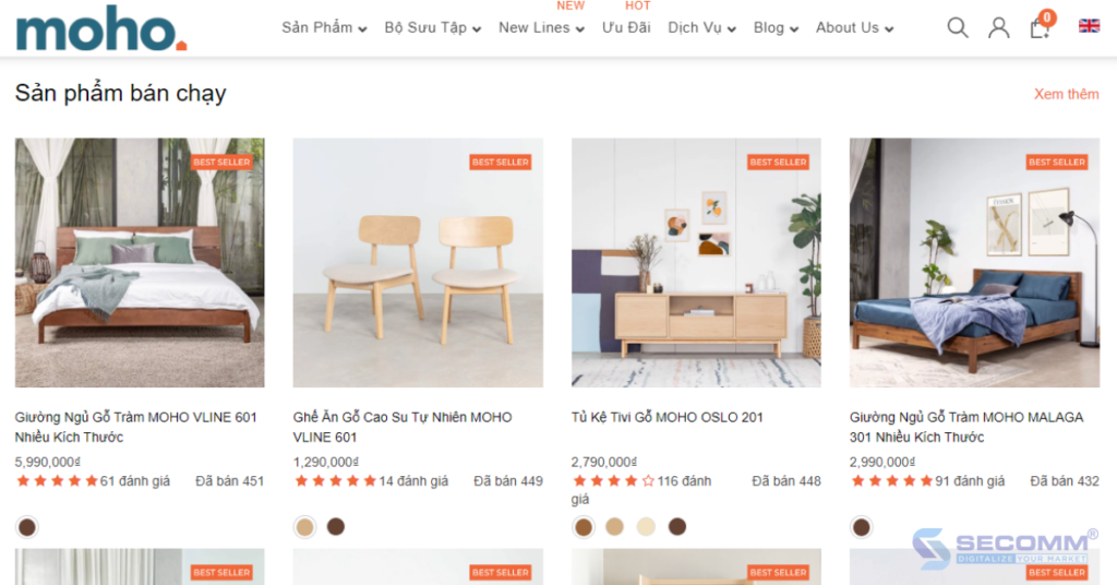 Top furniture deals ecommerce sites