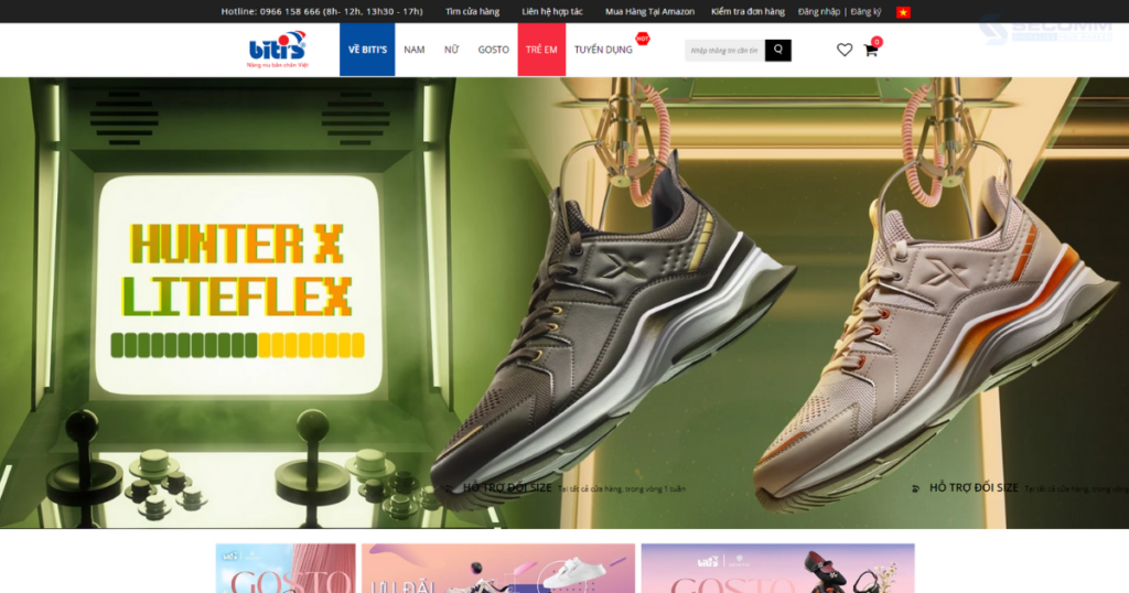 Top 10 Outstanding Fashion eCommerce Websites In Vietnam - Bitis