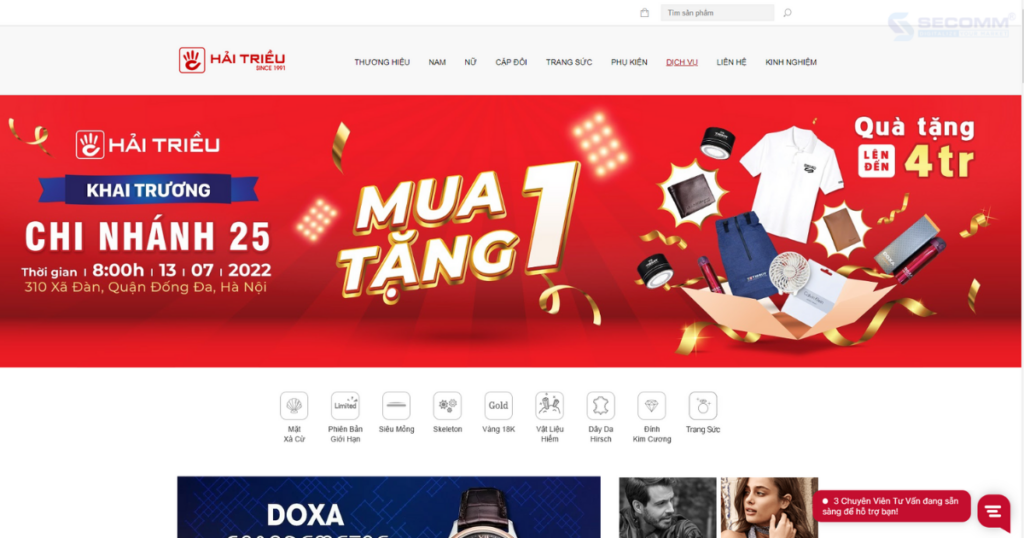 Top 10 Outstanding Fashion eCommerce Websites In Vietnam - Hai Trieu