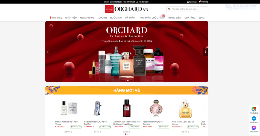 Top 10 Outstanding Fashion eCommerce Websites In Vietnam - Orchard