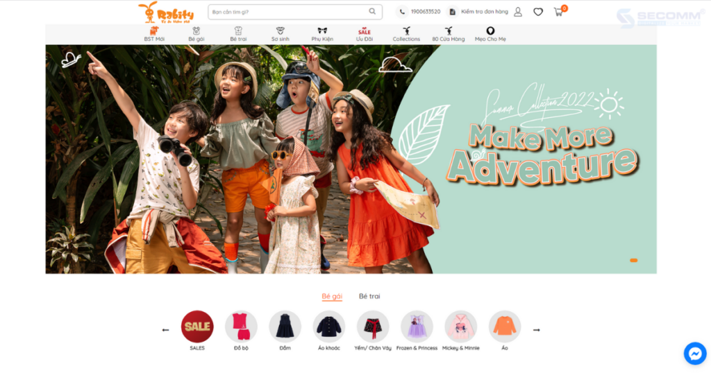 Top 10 Outstanding Fashion eCommerce Websites In Vietnam - Rabity