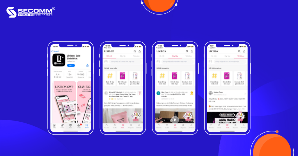 Top 10 eCommerce Apps Thành Công Nhất Việt Nam - LixiBox