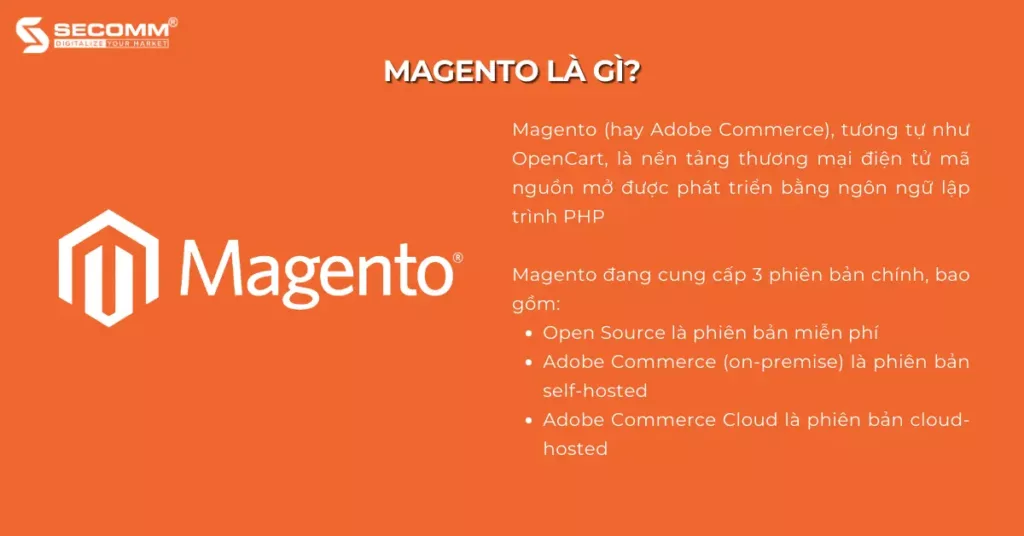 OpenCart vs Magento Doanh Nghiệp Nên Chọn Nền Tảng Nào - Magento là gì