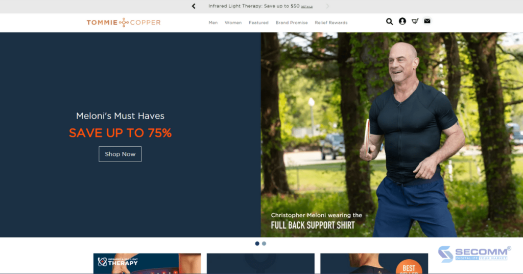 10 Website Thương Mại Điện Tử BigCommerce Nổi Bật Nhất-Tommie Copper