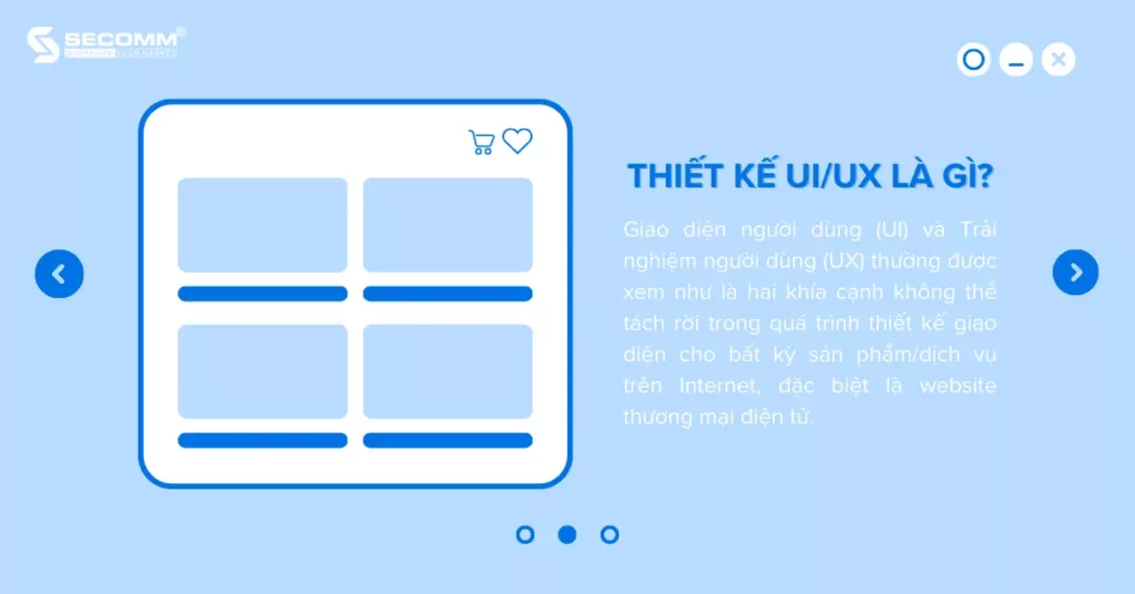 10 Xu hướng thiết kế UI_UX website thương mại điện tử 2023-Thiết kế UI_UX là gì