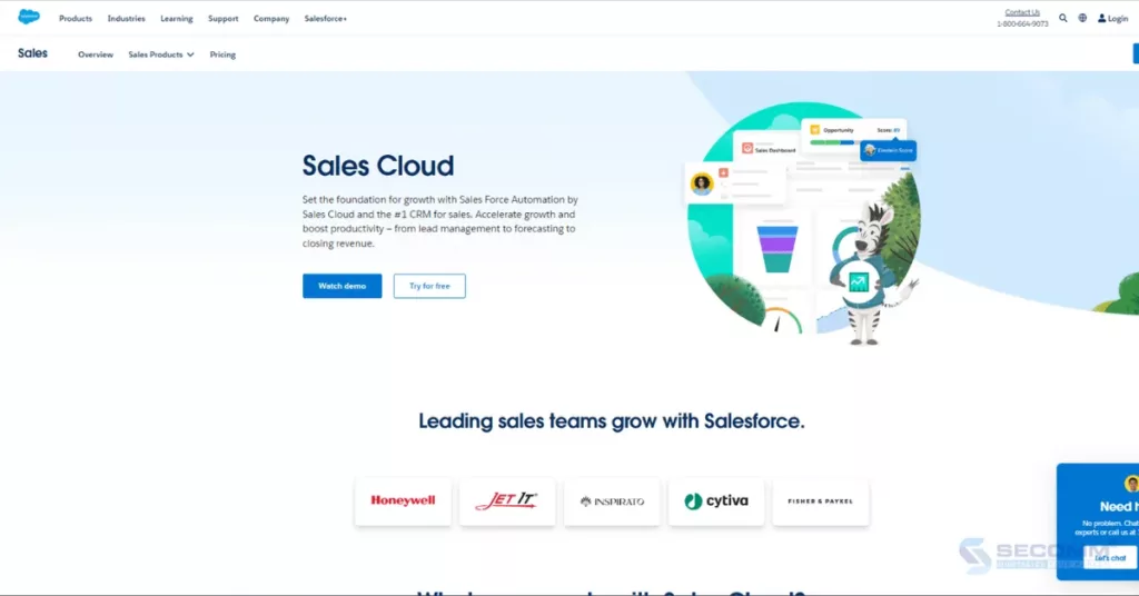 Explore The 10 CRM Software for Large Enterprises Pt1 - Salesforce Sales Cloud