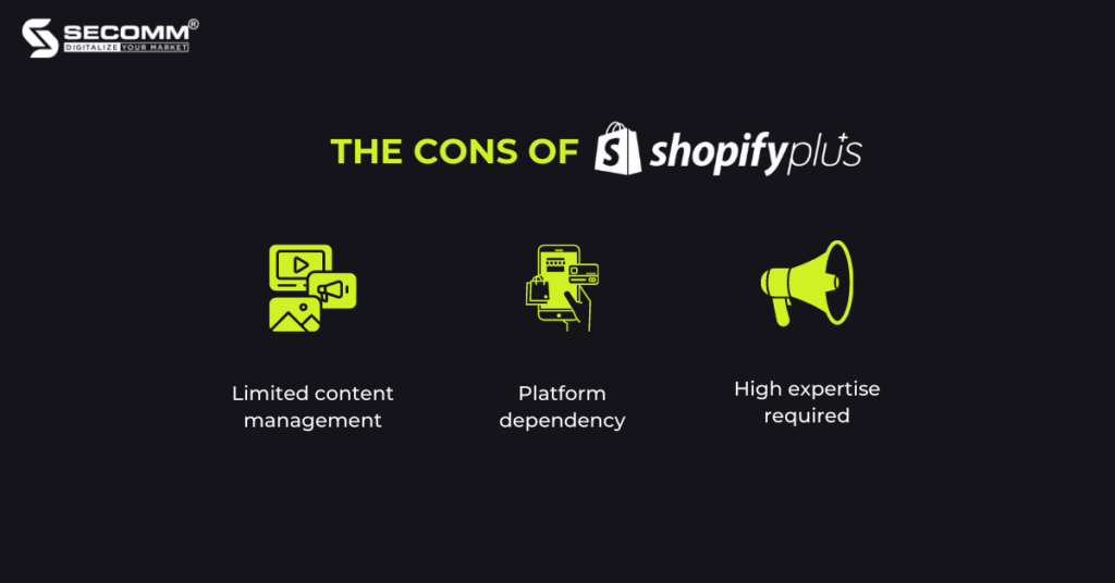 The Cons of Shopify Plus