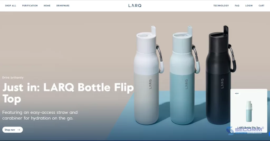 10 Top-notch eCommerce Websites Using BigCommerce - LARQ