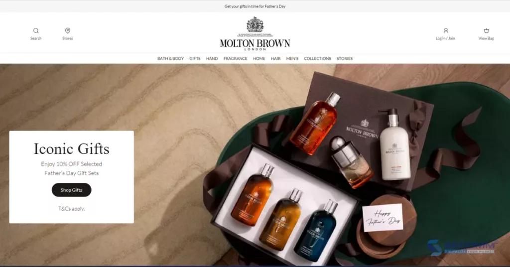 10 Top-notch eCommerce Websites Using BigCommerce - Molton Brown