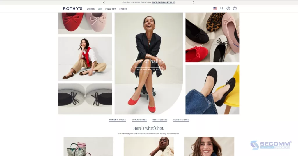 15 Thương hiệu triển khai Headless Commerce với Shopify Plus - Rothys