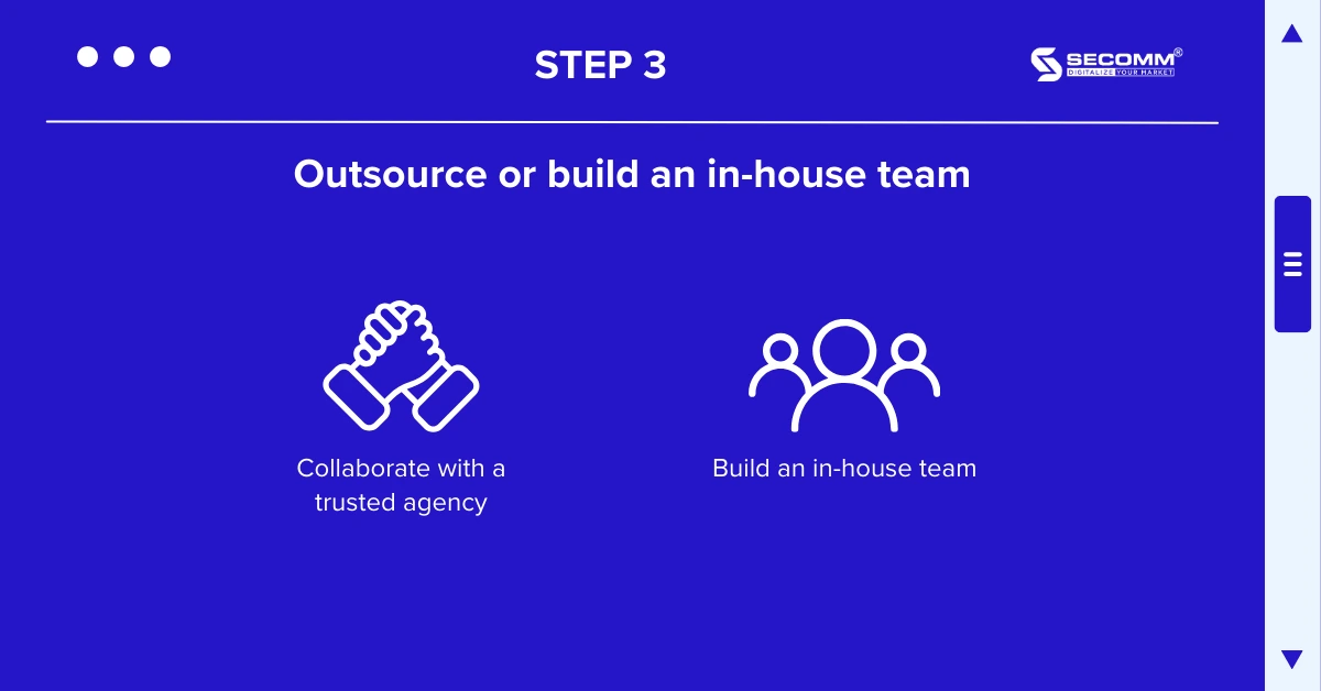 The Complete 9 Steps for Building an eCommerce Marketplace - Outsource or build an in-house team