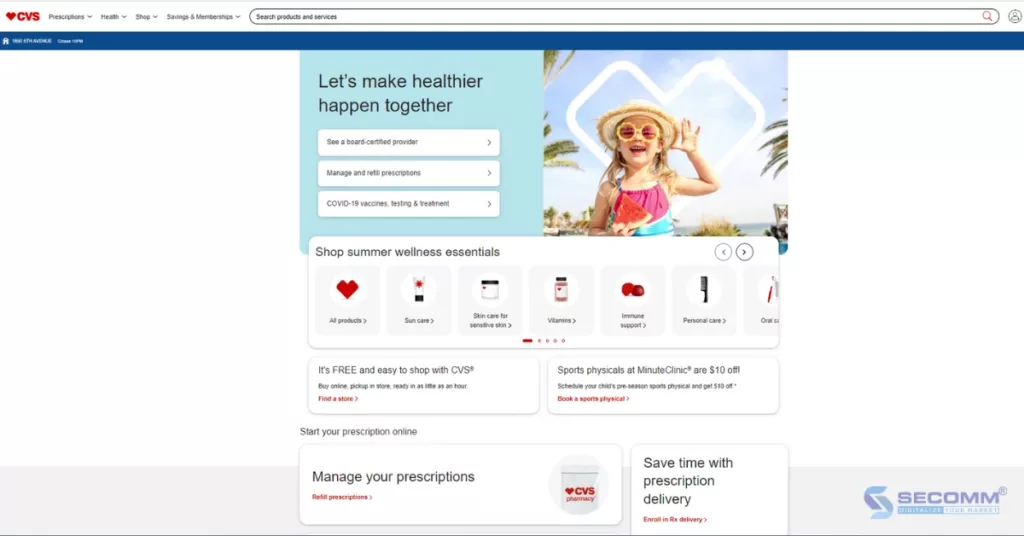 The 10 Best Remarkable Pharmacy eCommerce Websites - CVS Health