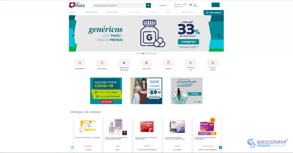 The 10 Best Remarkable Pharmacy eCommerce Websites - Droga Raia