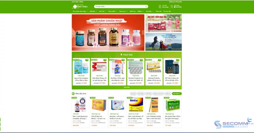 The 10 Best Remarkable Pharmacy eCommerce Websites - Nha Thuoc Than Thien