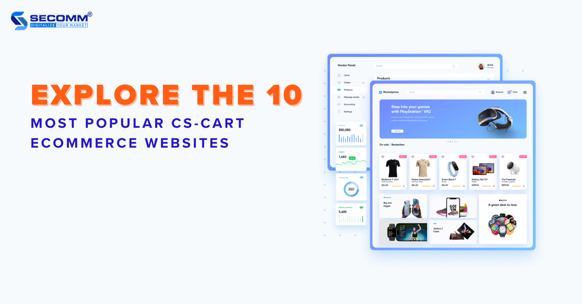 Explore The 10 Most Popular CS-Cart eCommerce Websites