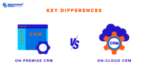 On-Premise CRM vs On-Cloud CRM: Key Differences