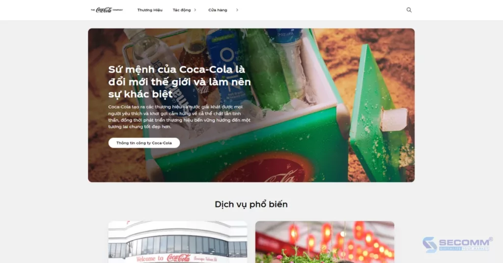 10 website Adobe Commerce (Magento) với Headless Commerce-Coca-Cola