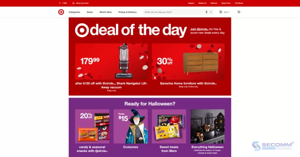 10 websites Adobe Commerce (Magento) with Headless Commerce-Target