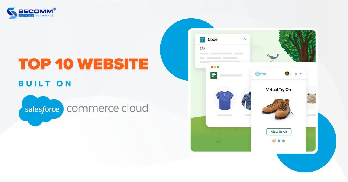 Top 10 websites built on Salesforce Commerce Cloud