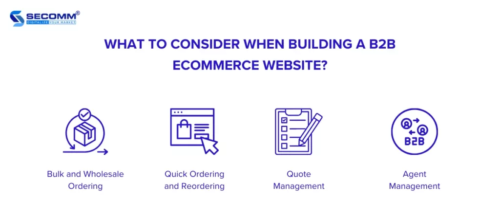 Top 5 eCommerce platforms for B2B eCommerce-What to Consider When Building a B2B eCommerce Website