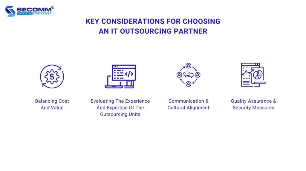 Key Considerations for Choosing an IT Outsourcing Partner