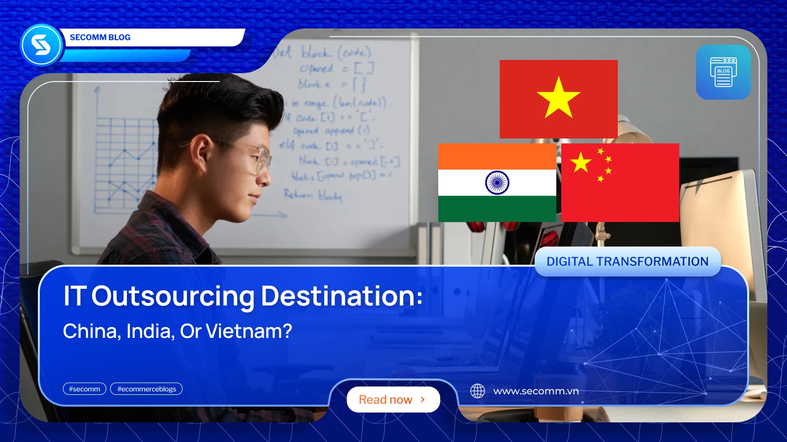 IT Outsourcing Destination: China, India Or Vietnam?