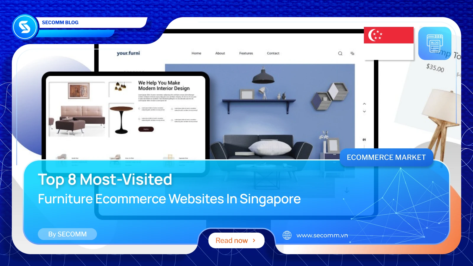 Top 10 Most-Visited Furniture eCommerce Websites in Singapore