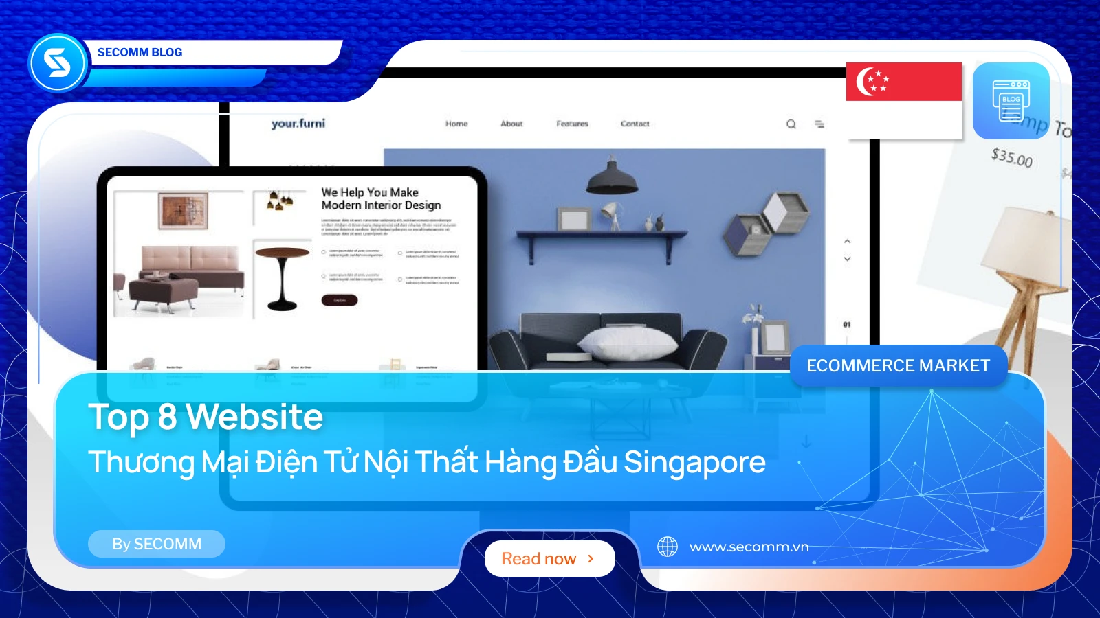 Top 10 Website Thương Mại Điện Tử Nội Thất Hàng Đầu Singapore