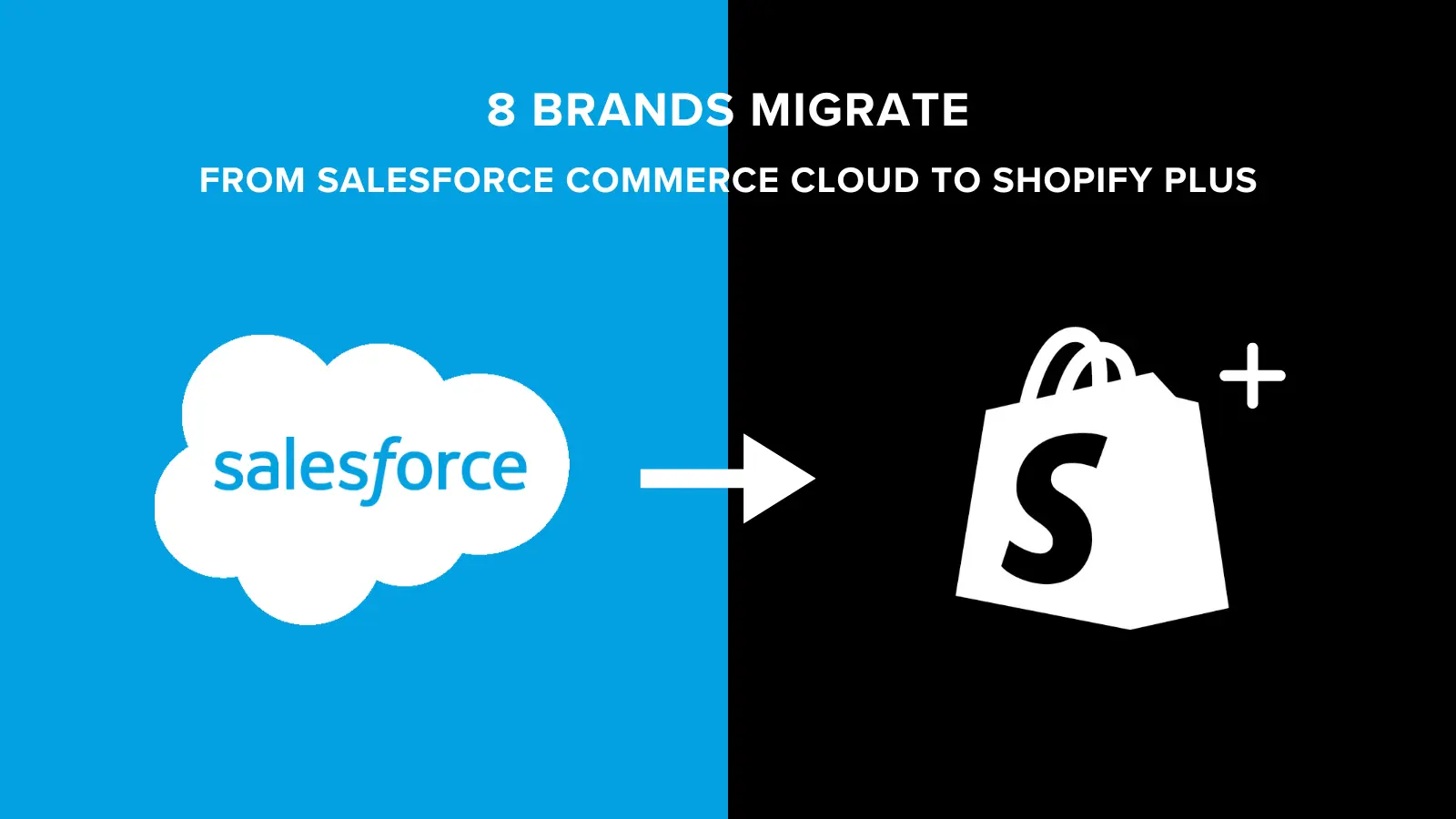 8 Brands Migrate from Salesforce Commerce Cloud to Shopify Plus