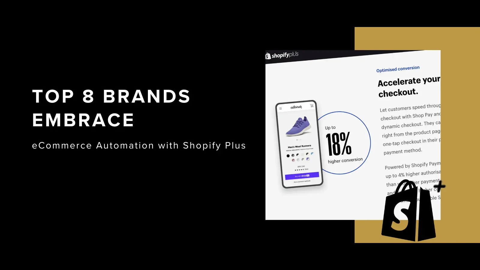 Top 8 Brands Embrace eCommerce Automation with Shopify Plus