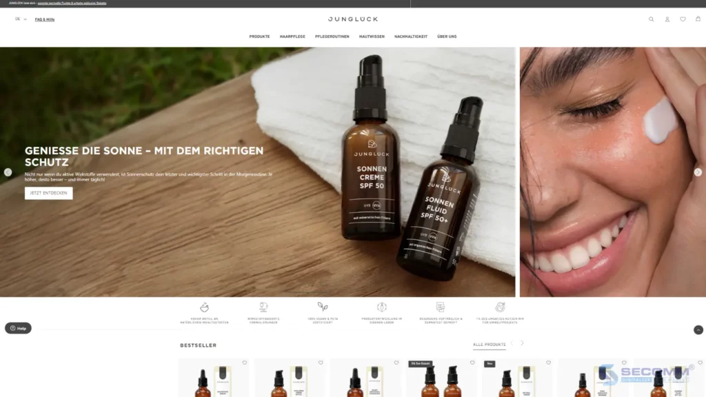 Junglück Shopify Plus