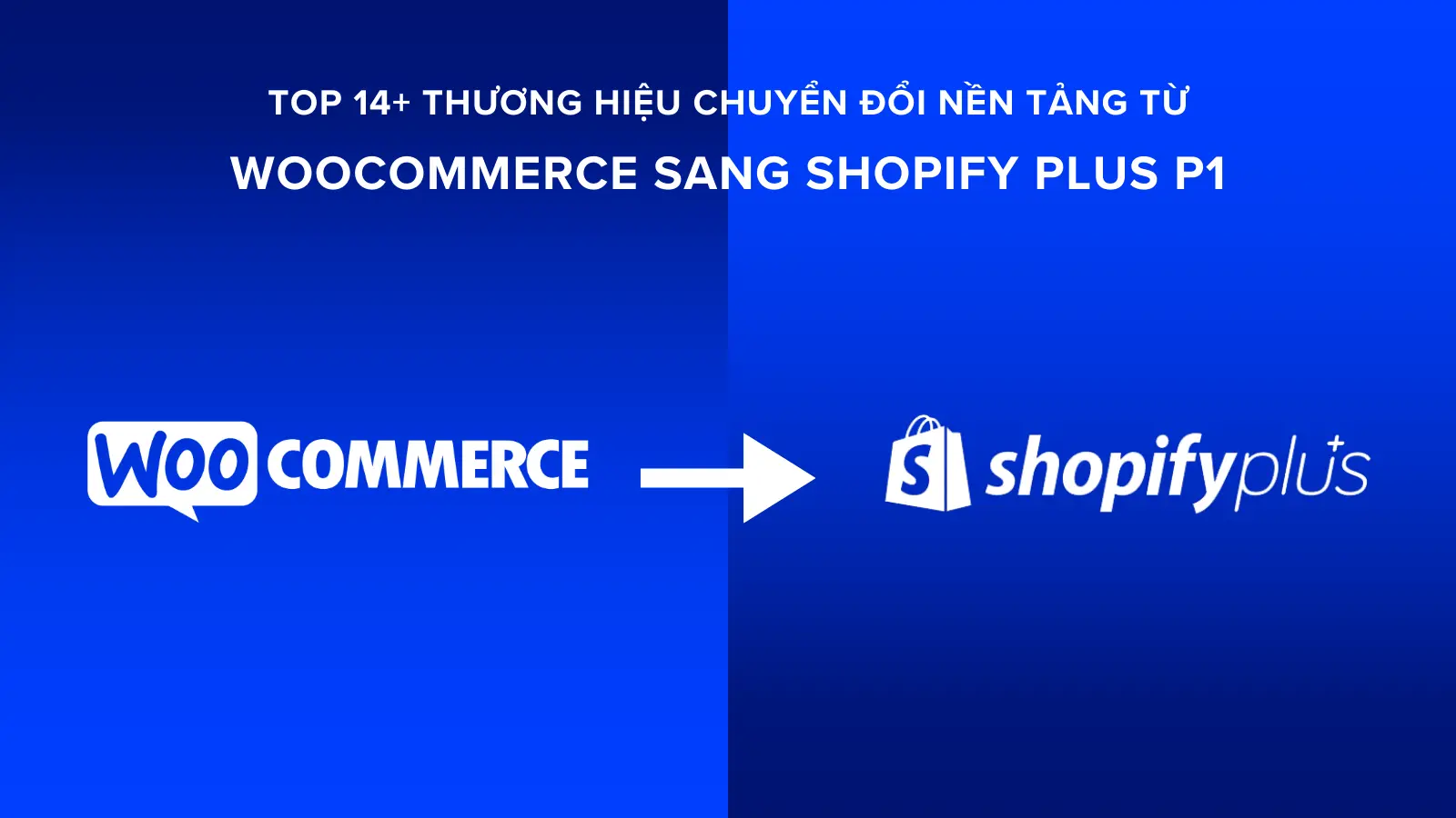 Top 14+ Thương Hiệu Chuyển Đổi Nền Tảng từ WooCommerce sang Shopify Plus P1