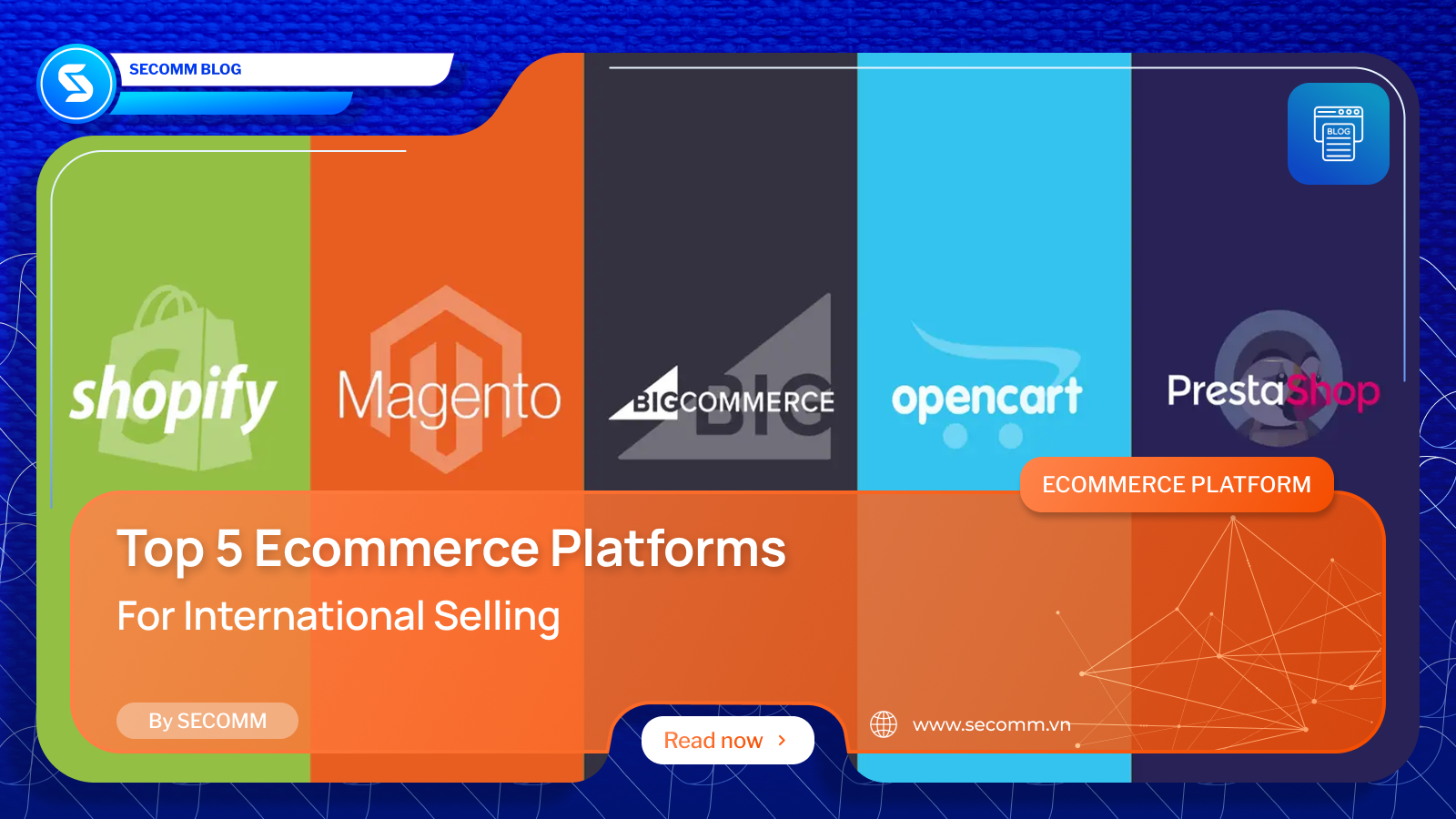 Top 5 eCommerce Platforms for International Selling