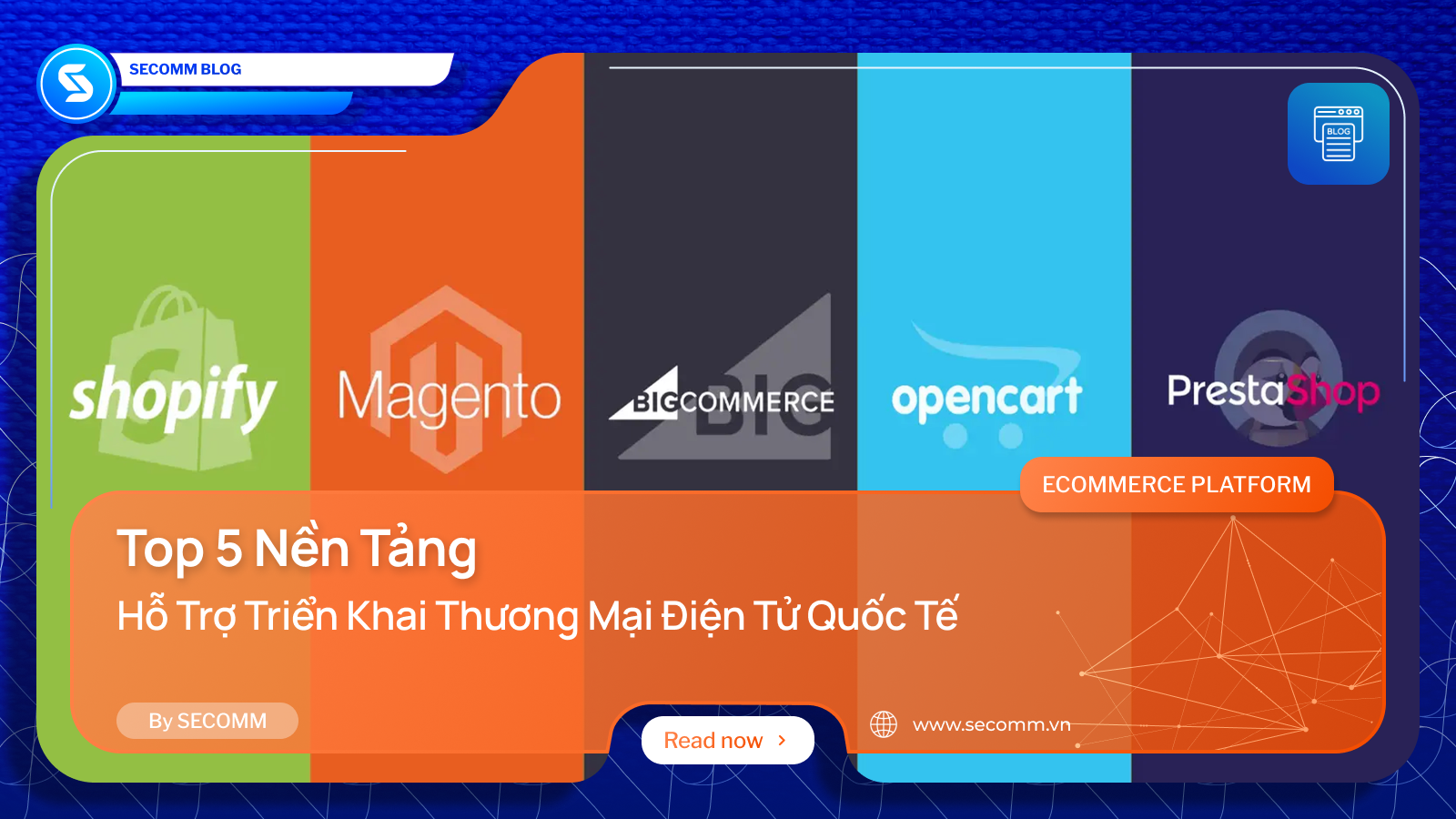 Top 5 Nền Tảng Hỗ Trợ Triển Khai Thương Mại Điện Tử Quốc Tế