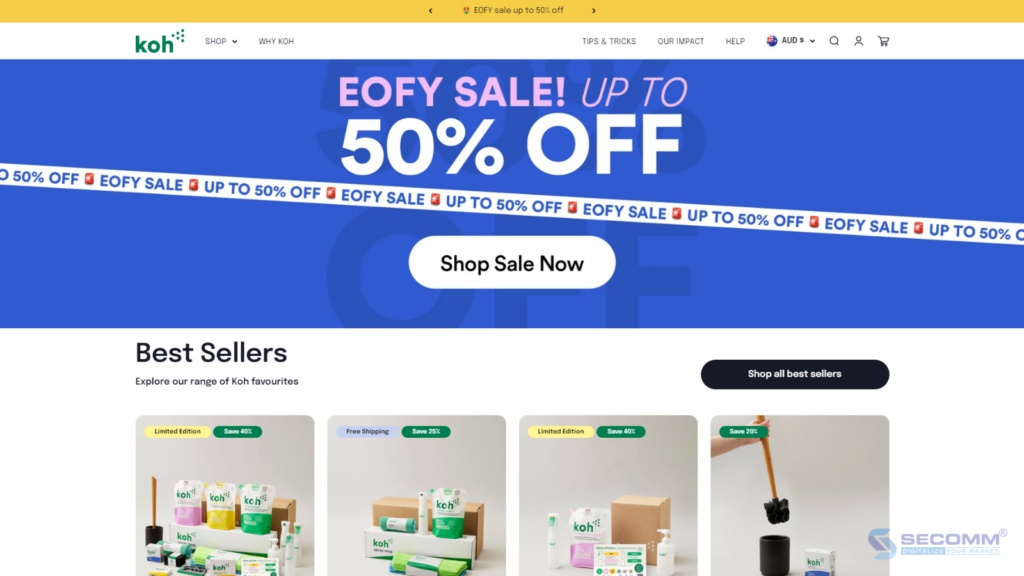 thương hiệu quốc tế sử dụng Shopify Plus