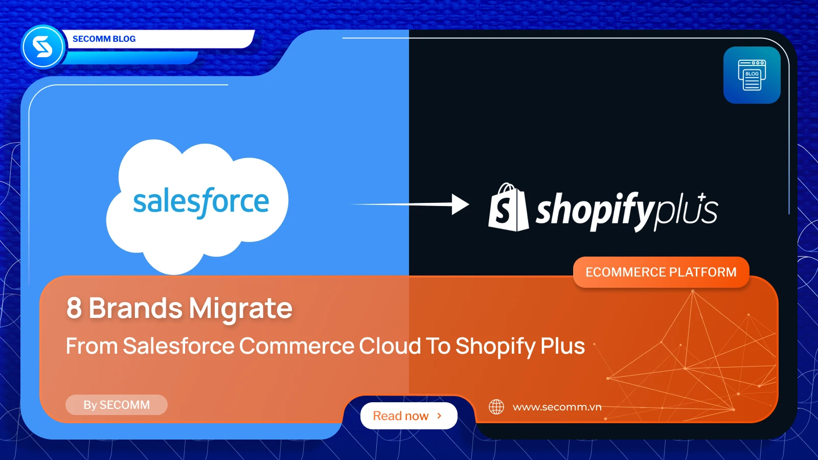 8 Brands Migrate from Salesforce Commerce Cloud to Shopify Plus