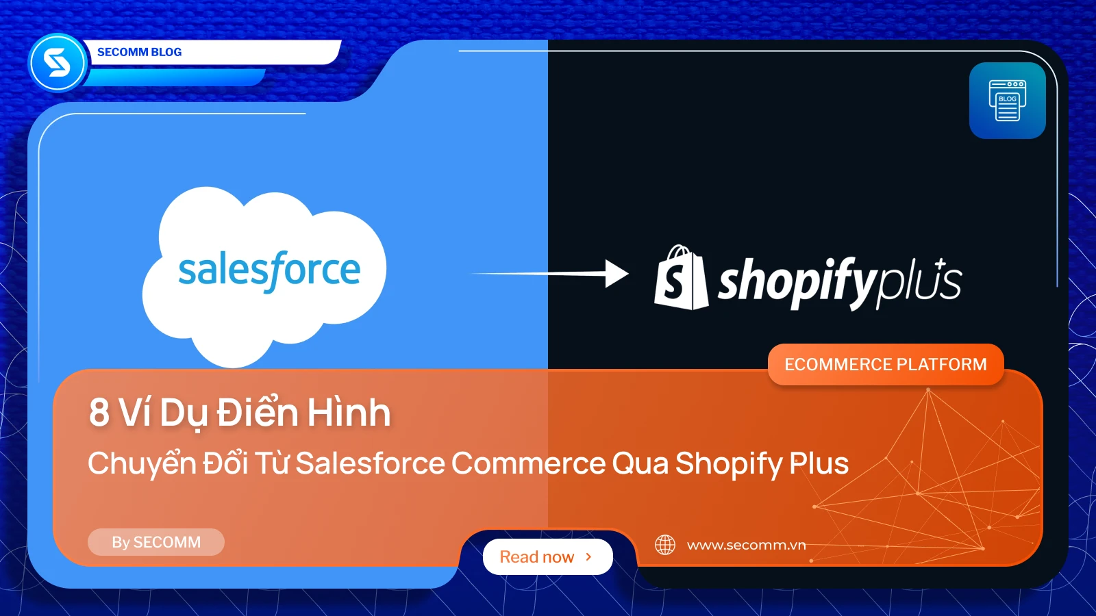 Chuyển Đổi từ Salesforce Commerce Cloud qua Shopify Plus: 8 Ví dụ Điển Hình