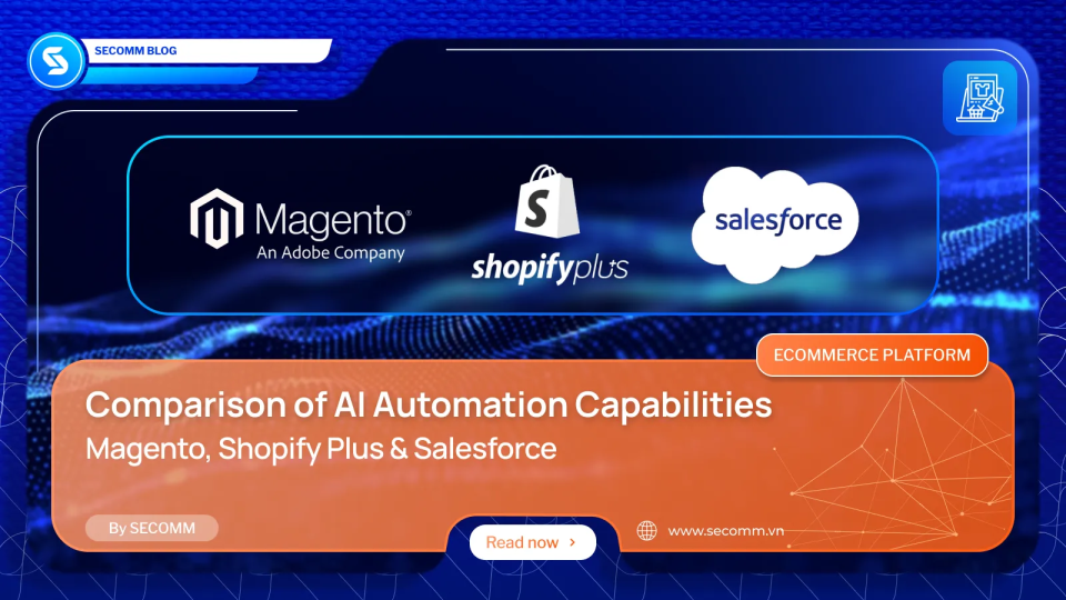 Comparison of AI Automation Capabilities: Magento, Shopify Plus, and Salesforce